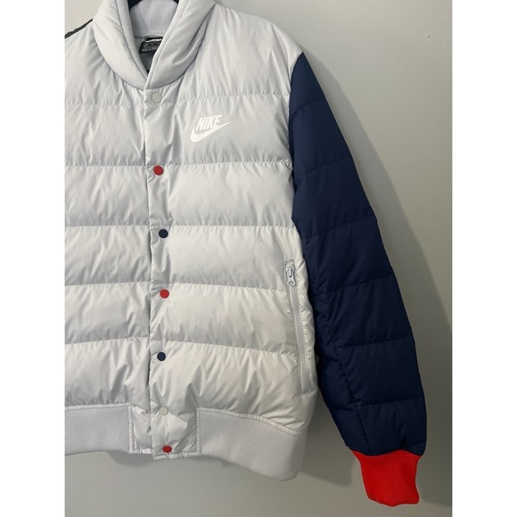 Nike Sportswear Bomber Jacket Men's XL Multicolor Down Fill Puffer 928819-043 - Picture 7 of 17